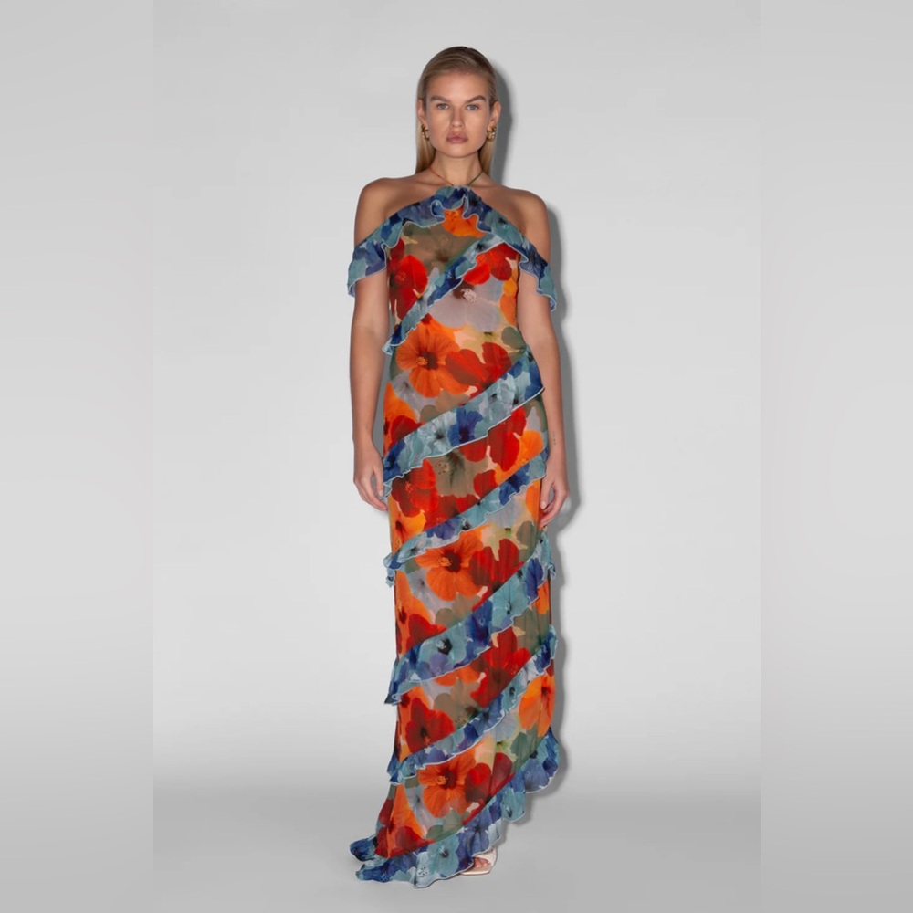 Isola Maxi Dress - The Wolf Gang
